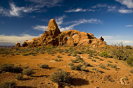 Turret Arch, Arches National Park, UT